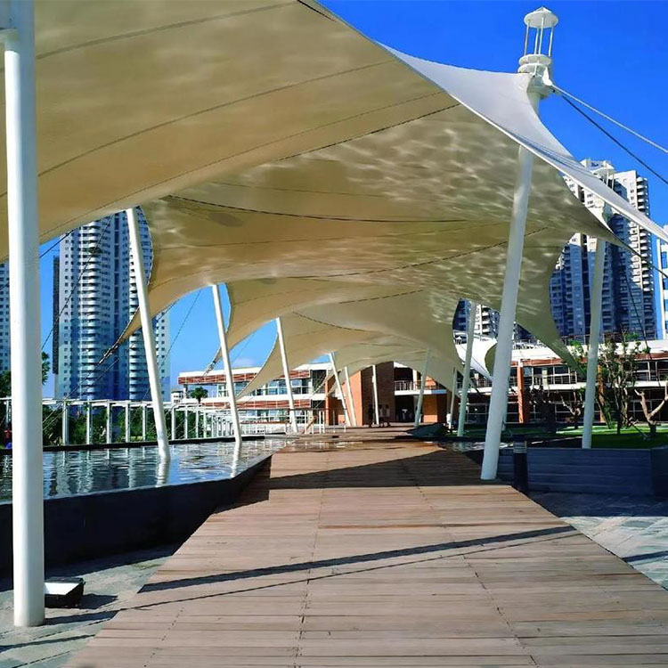 龙井市膜结构景观棚