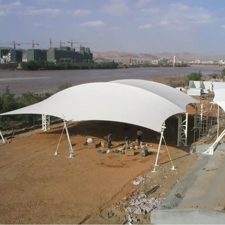 龙井市膜结构汽车棚